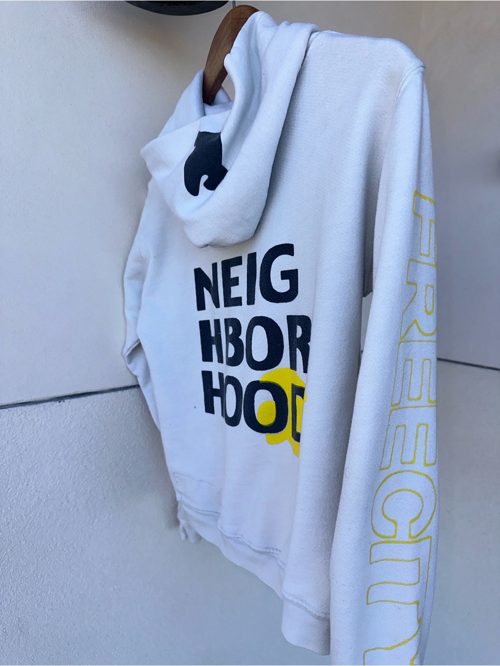 FreeCity light blue pre owned hoodie - Picture 4 of 6